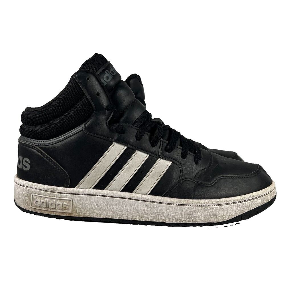 Adidas Hoops 3.0 Mid Lace Up Athletic Basketball Shoes Sneakers Men's Size 11